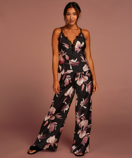 Spodnie palazzo, Czarny