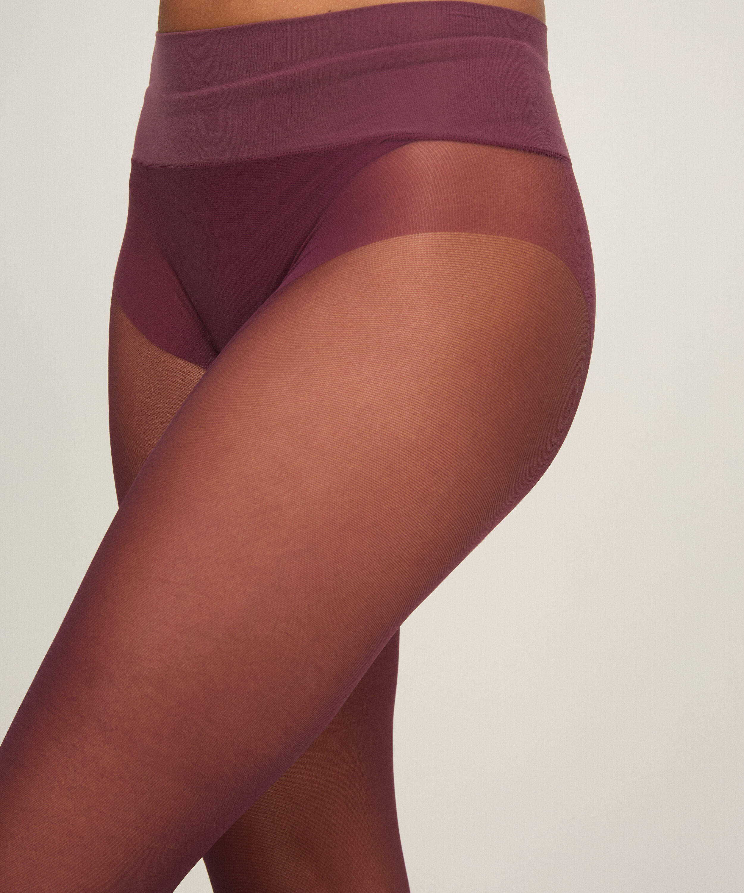 Tight 20 Denier Seamless Velvet Touch, Fioletowy