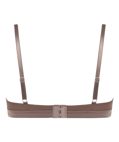 Biustonosz nieusztywniany z fiszbinami Blaze, Brązowy