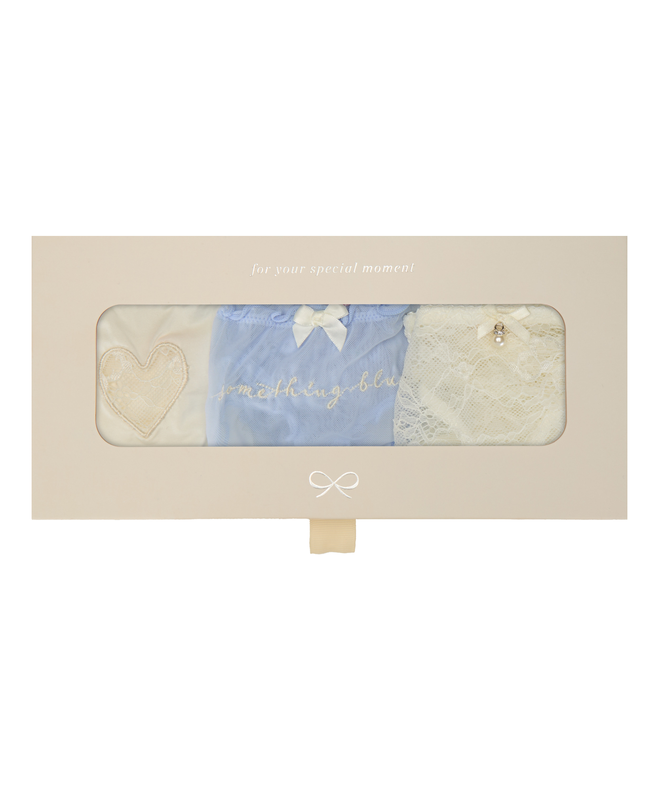 Bridal Stringi Multipack, Biały, main