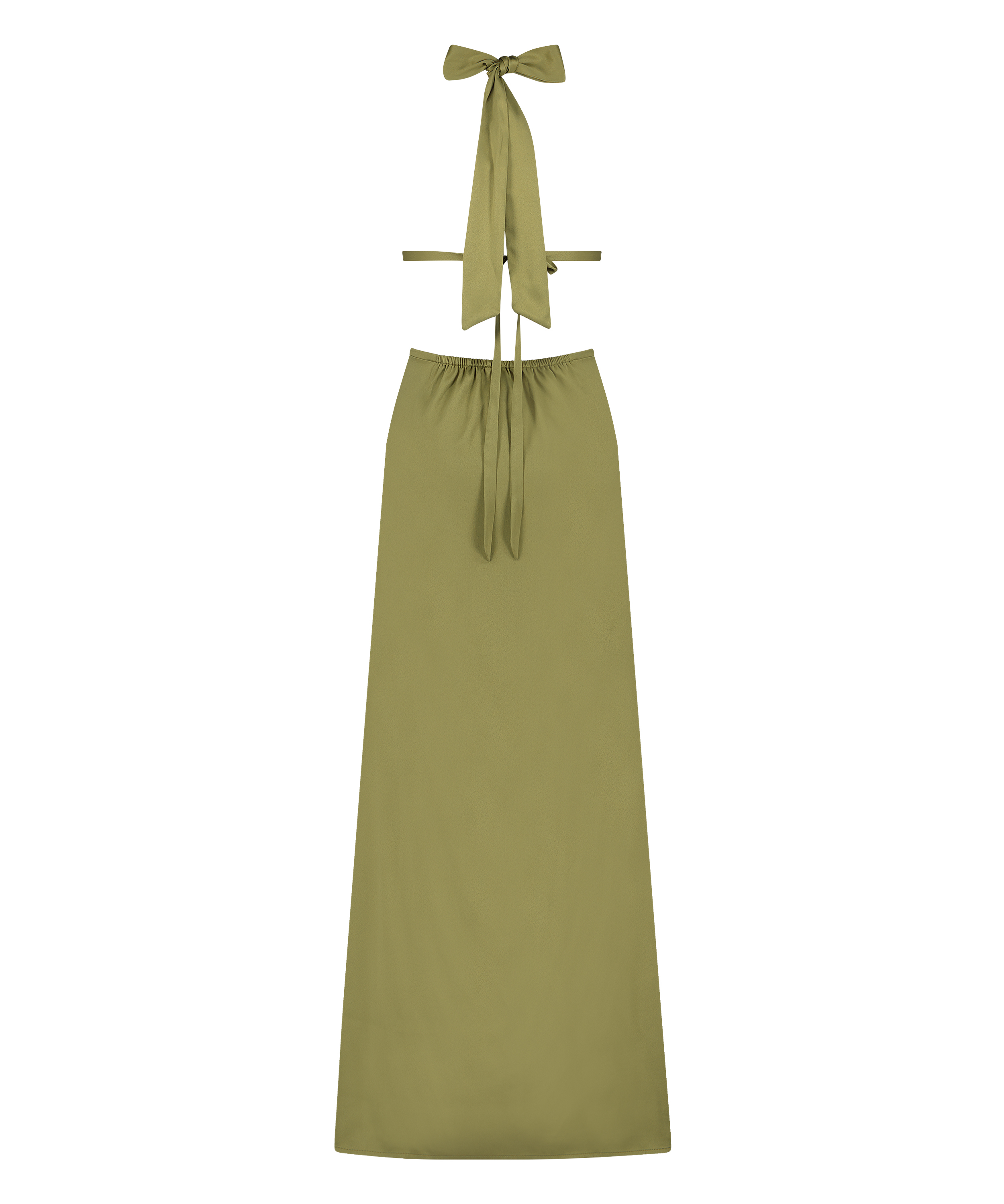 Sukienka maxi, Zielony, main