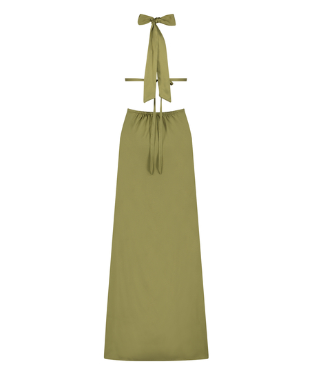 Sukienka maxi, Zielony