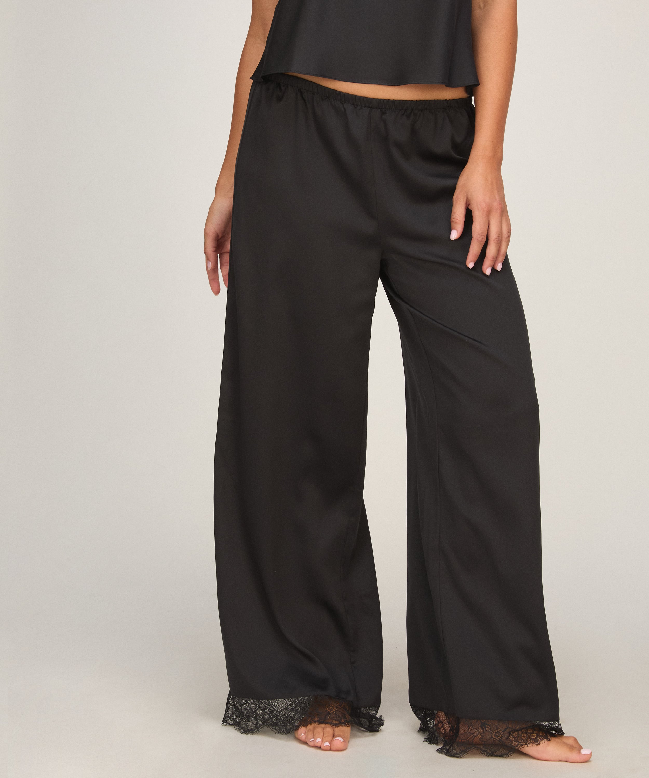 Pant Cecilia, Czarny, main