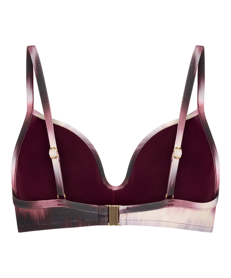 Wyściełany G&oacute;ra Bikini Bez Fiszbin Mauritius, Fioletowy