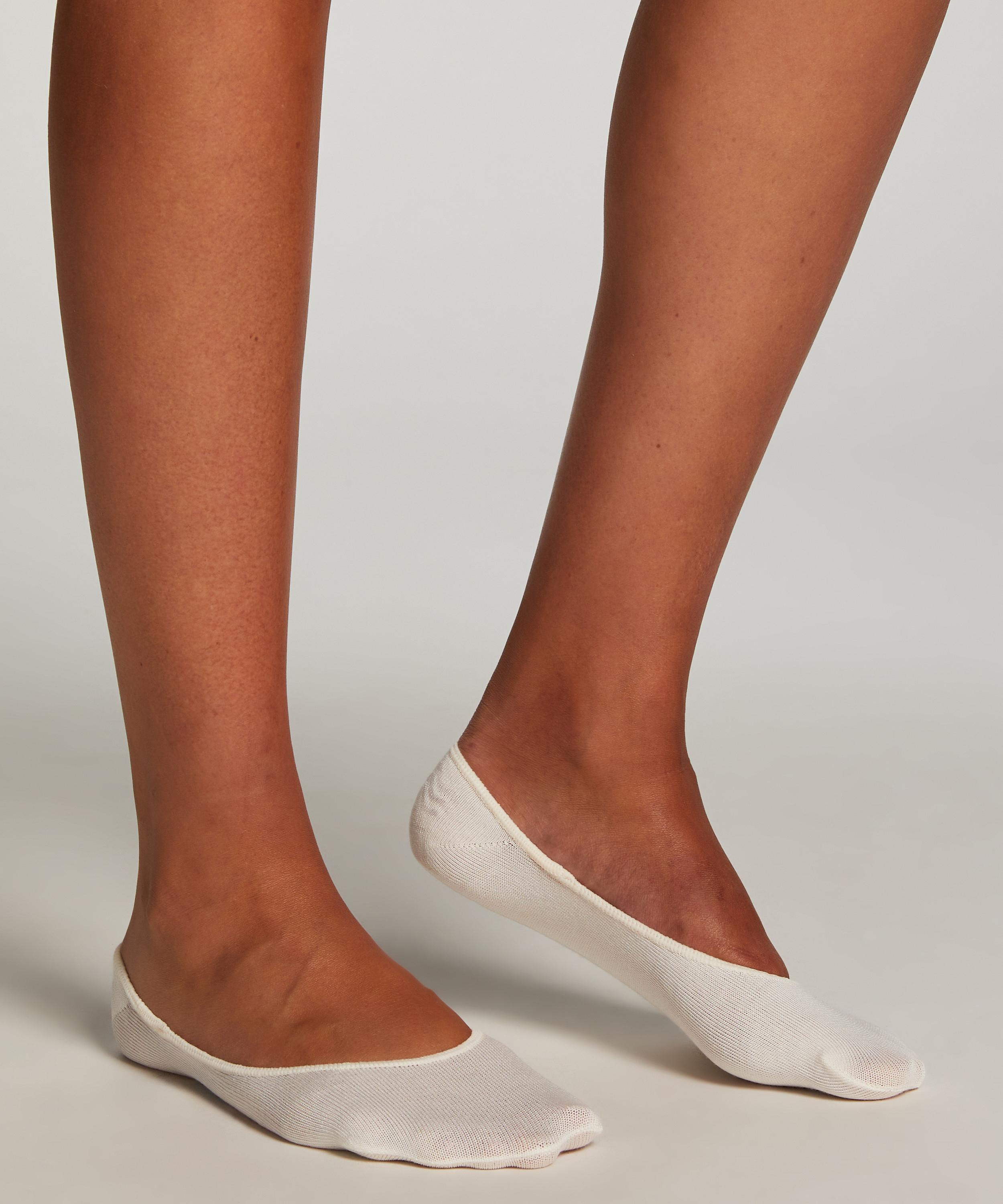 Zestaw 2 par skarpetek stopek, Biały, main