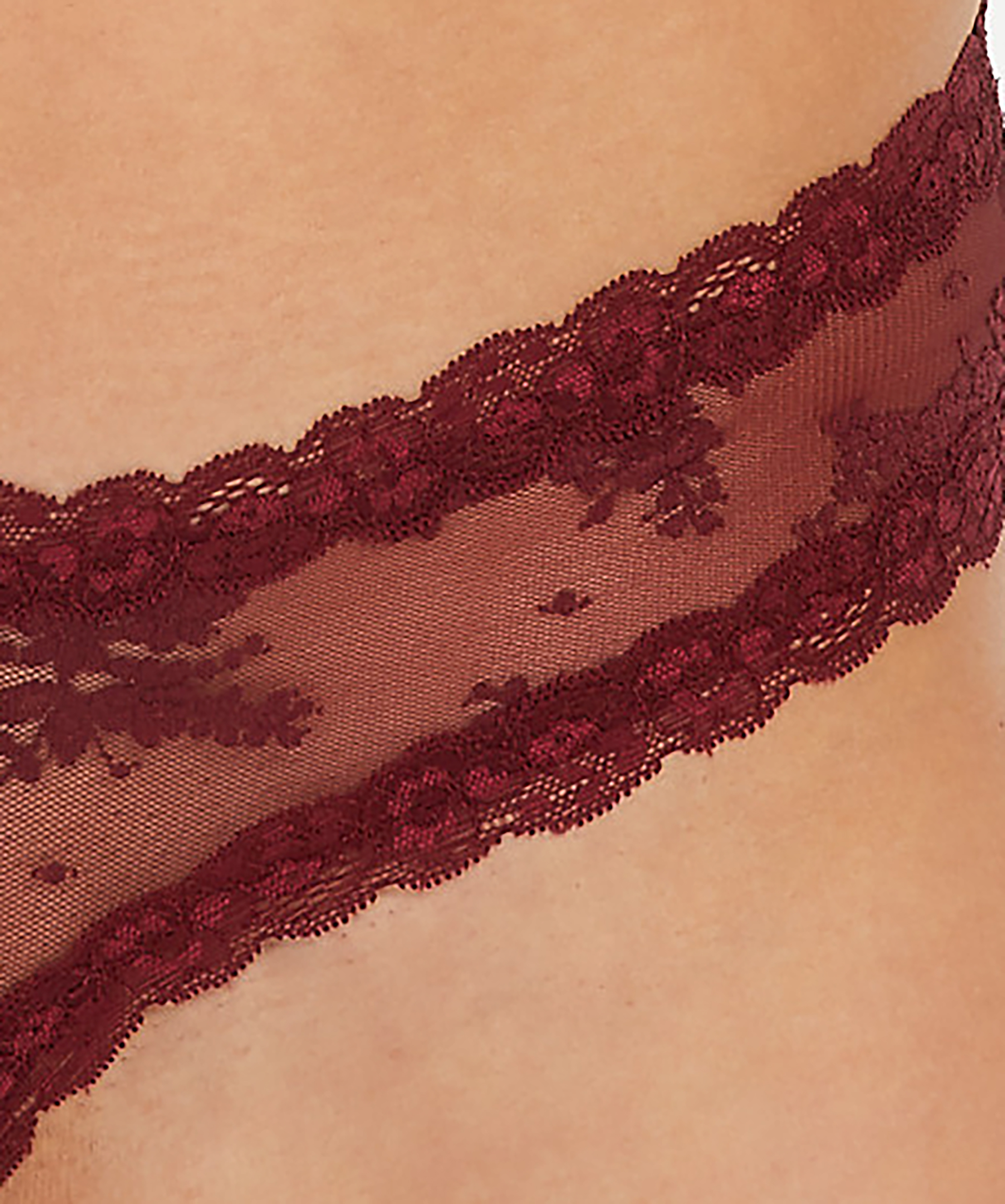 Brazyliany V-shape Mesh, Czerwony, main