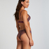 Brazyliany Lace Back, Fioletowy
