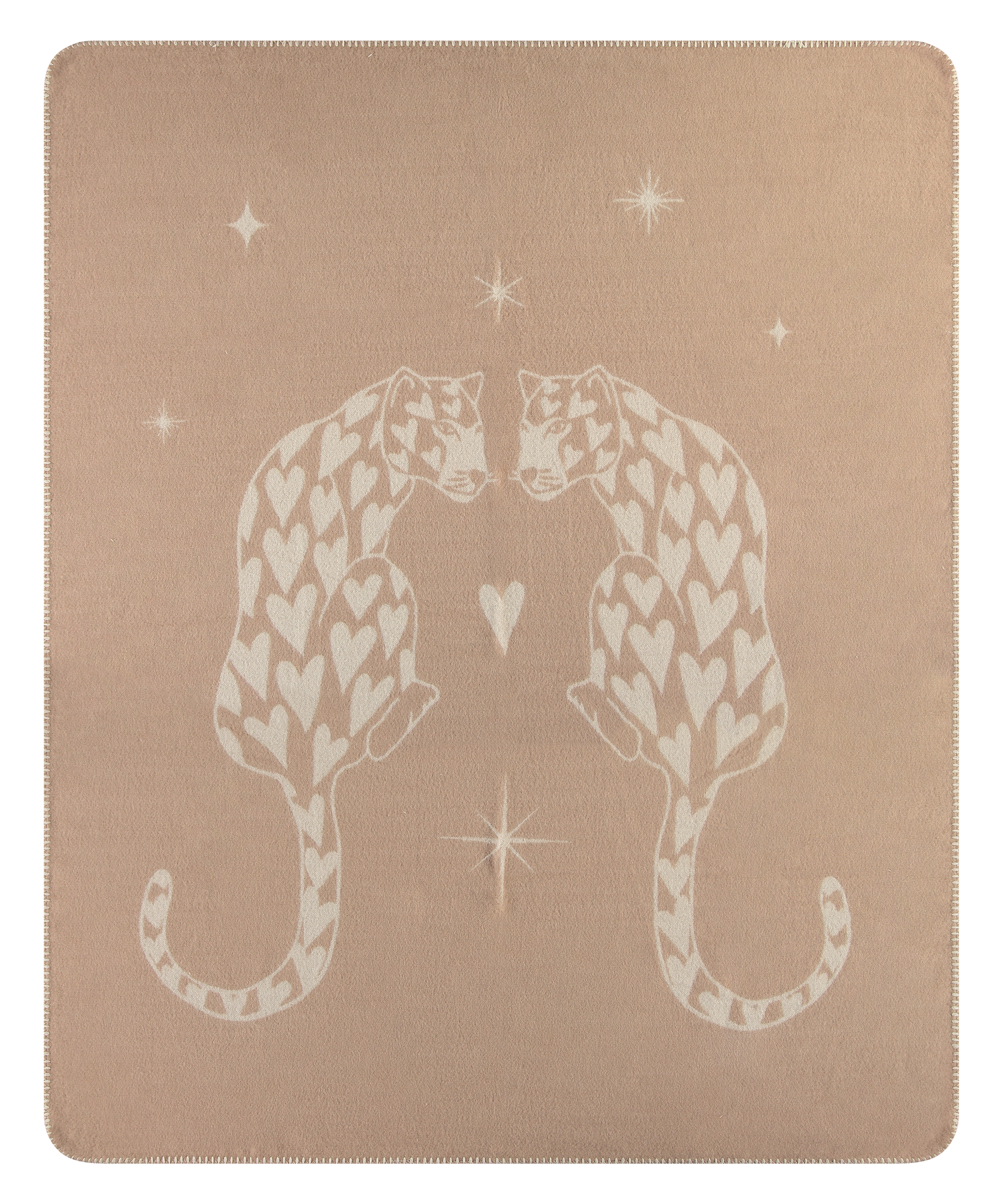 Przytulny Koc Leonie, Brązowy, main