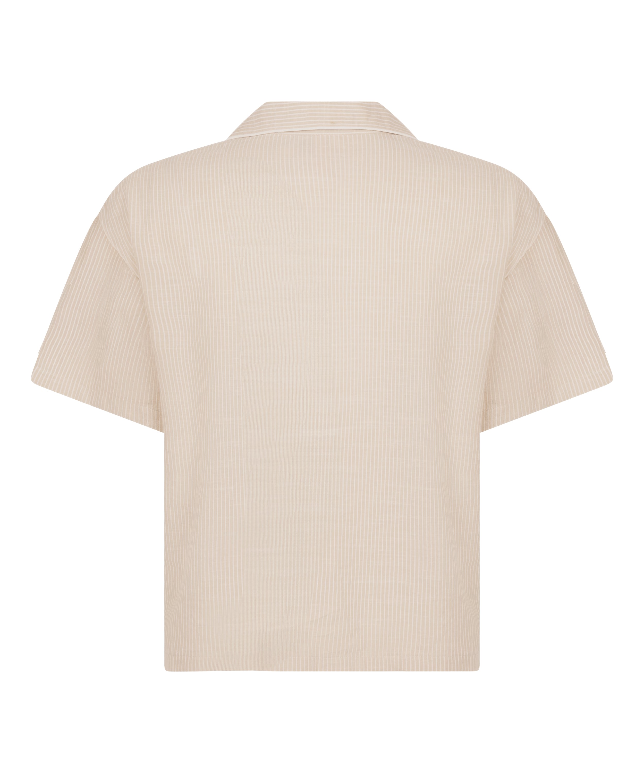 Bluza bawełniana w paski, Beżowy, main