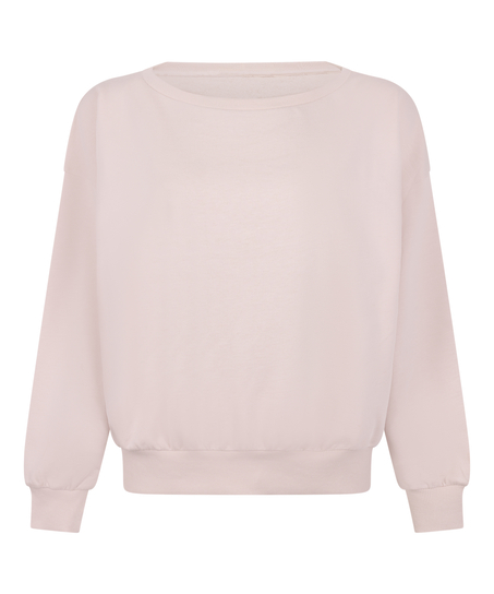 Boatneck Sweater Audrey, R&oacute;żowy