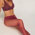 Tight 20 Denier Seamless Velvet Touch, Czerwony