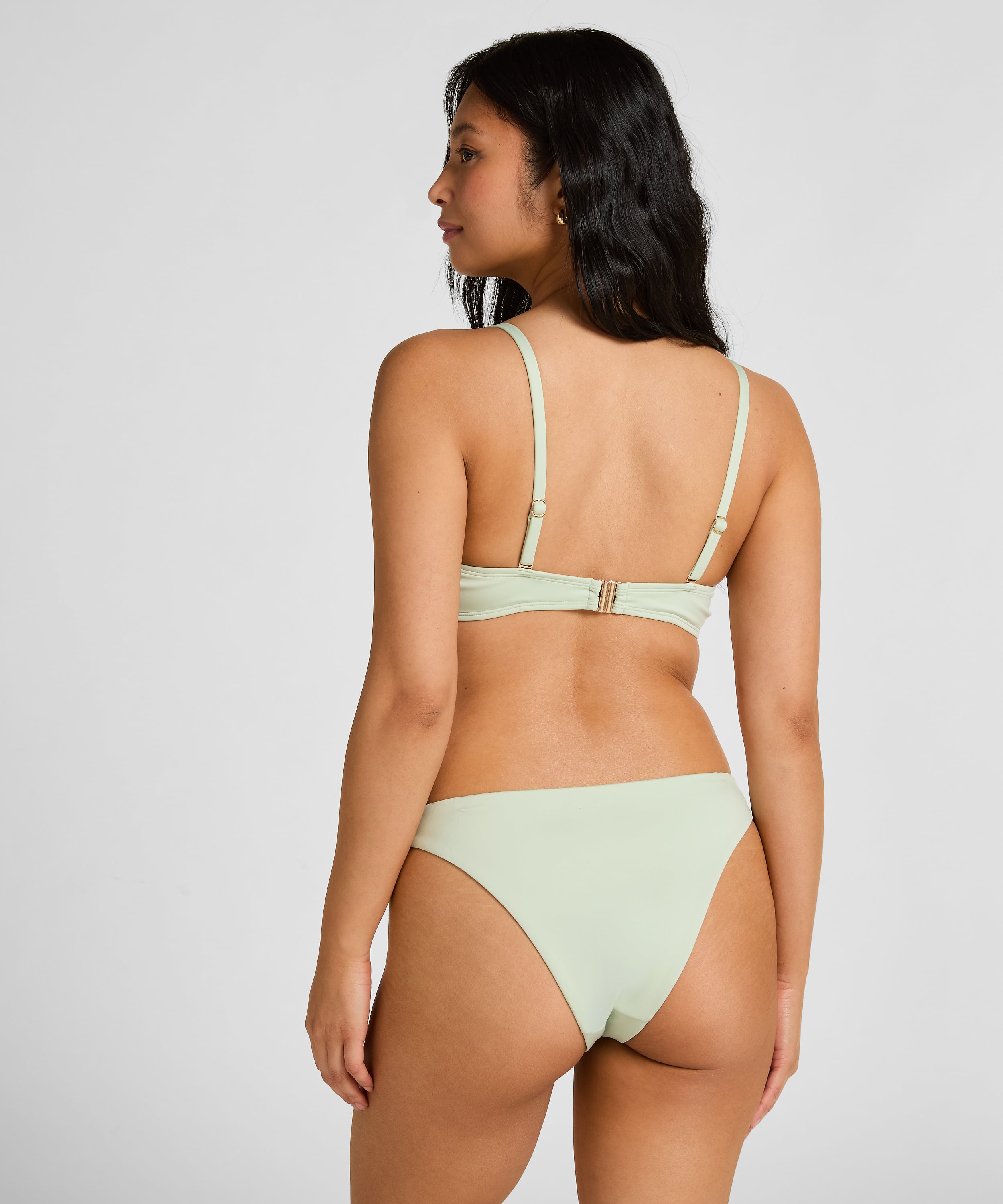 Cheeky Figi Bikini Tulum, Zielony, main