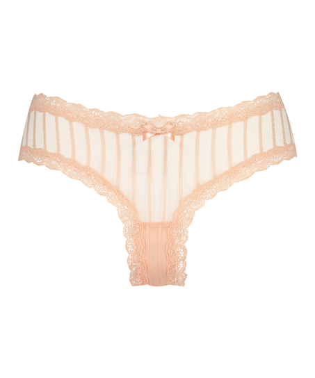 Brazyliany V-shape Mesh, Pomarańczowy