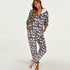 Fleece onesie, Szary
