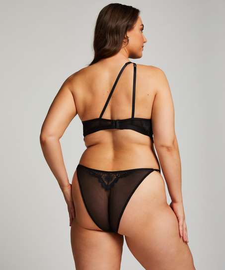 Biustonosz bralette Jenni, Czarny