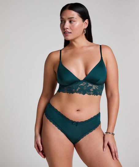 Brazyliany V-shape Mesh, Zielony