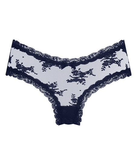 Brazyliany V-shape Mesh, Niebieski