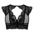 Biustonosz bralette Posie, Czarny