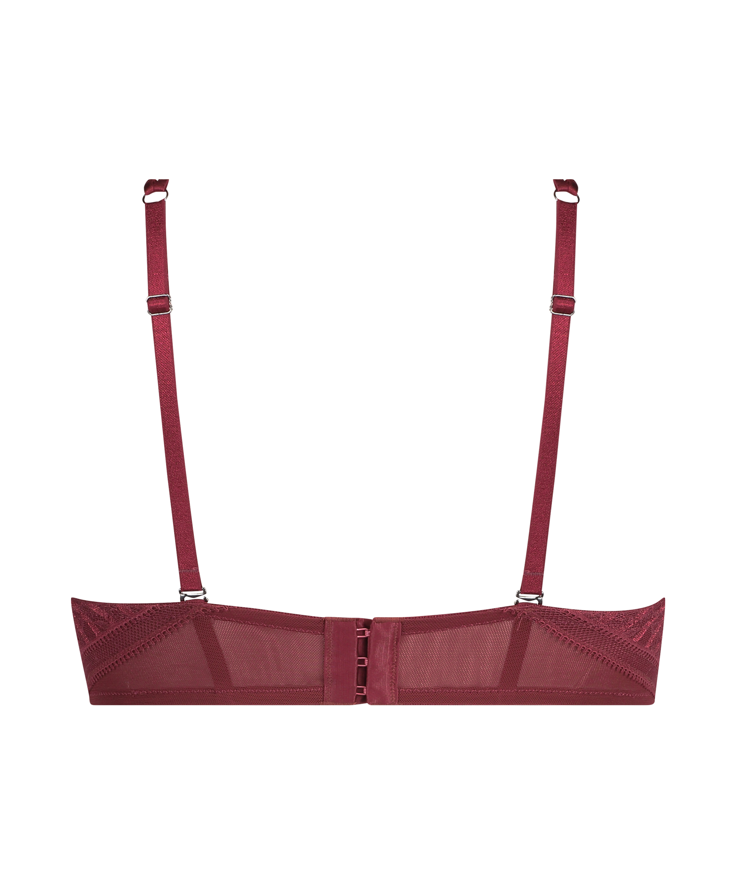 Kriss padded strapless underwired bra I AM Danielle, Czerwony, main