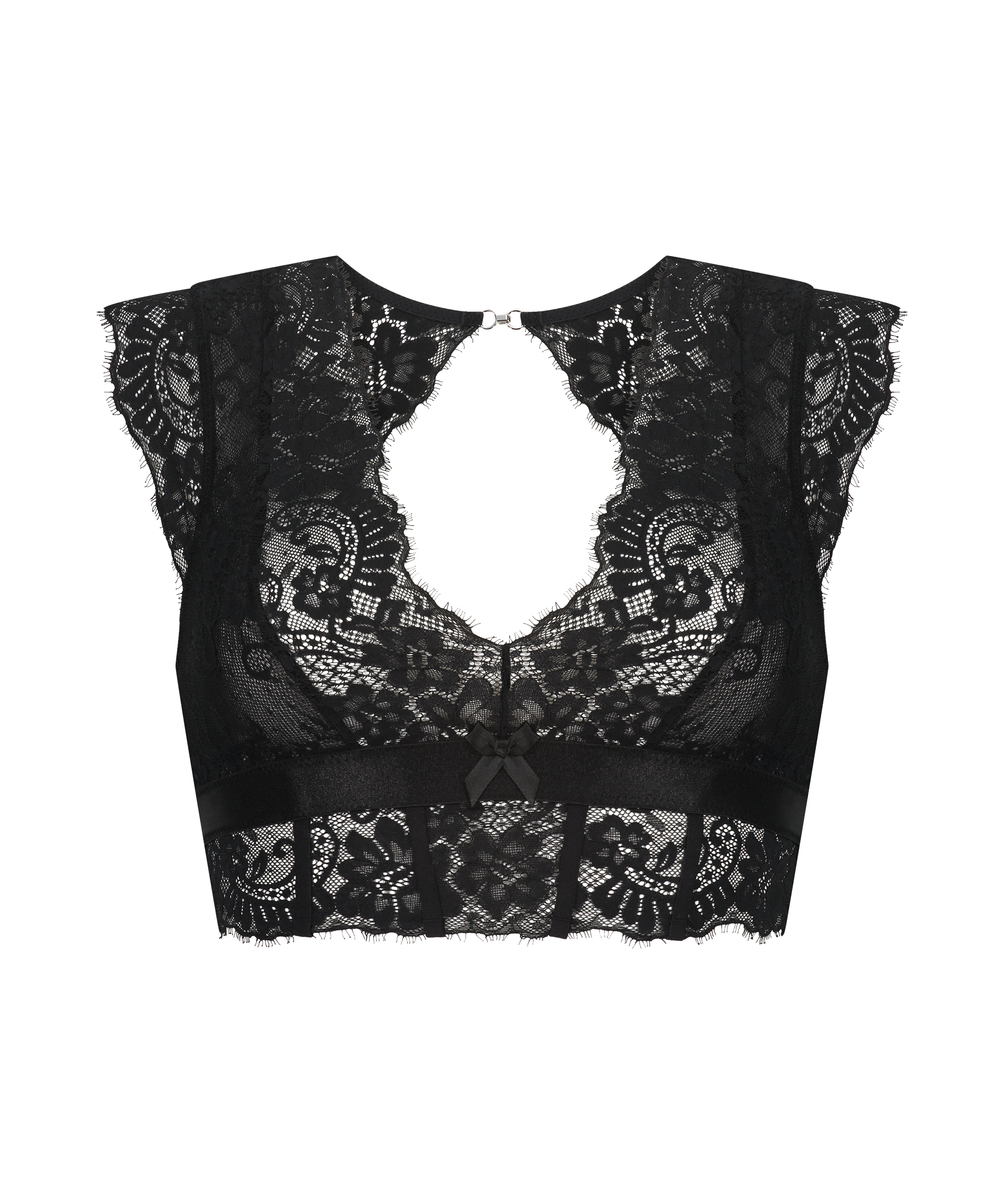 Biustonosz bralette Catrin, Czarny, main