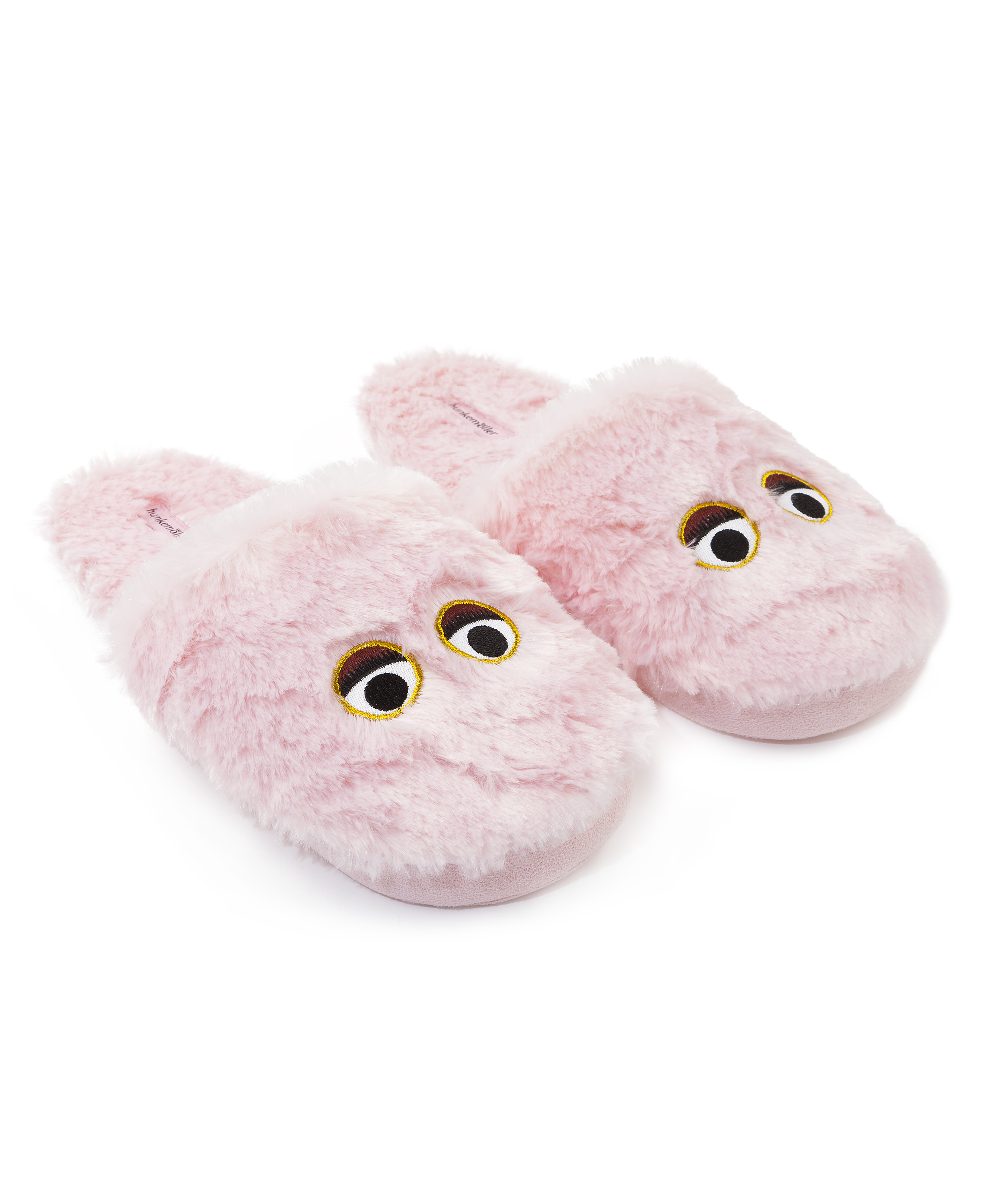 Face Slippers, Różowy, main