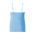 Cami Top Welurowy rib, Niebieski