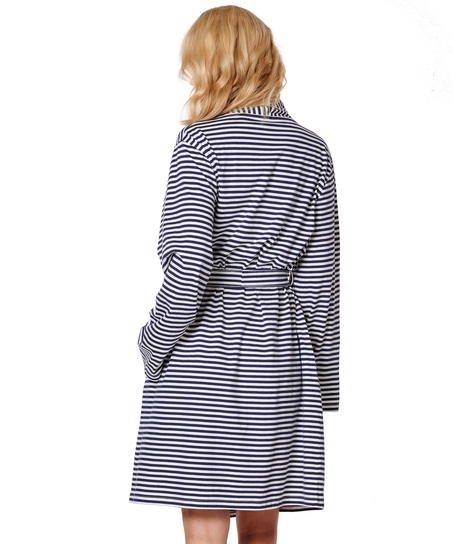Bathrobe Jersey Robe, Niebieski