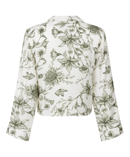 Top piżamowy Storylover, Biały