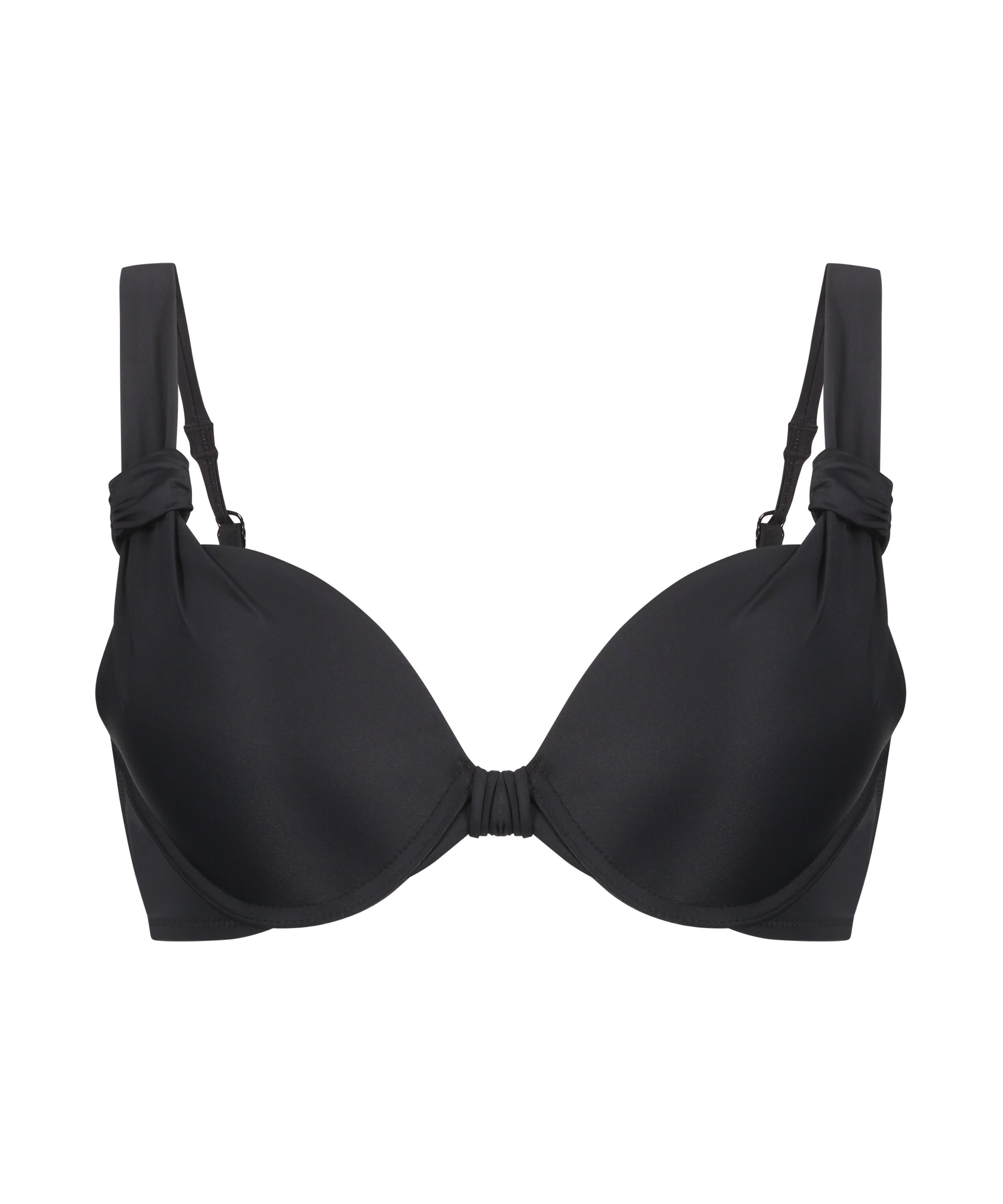 G&oacute;ra od bikini push-up Luxe miseczki A &ndash; E, Czarny