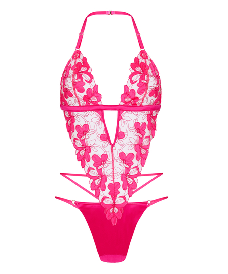 Biustonosz Usztywniany Bez Wkładek Beatrice, R&oacute;żowy