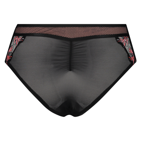High waist Brazilian Duckie, Czarny
