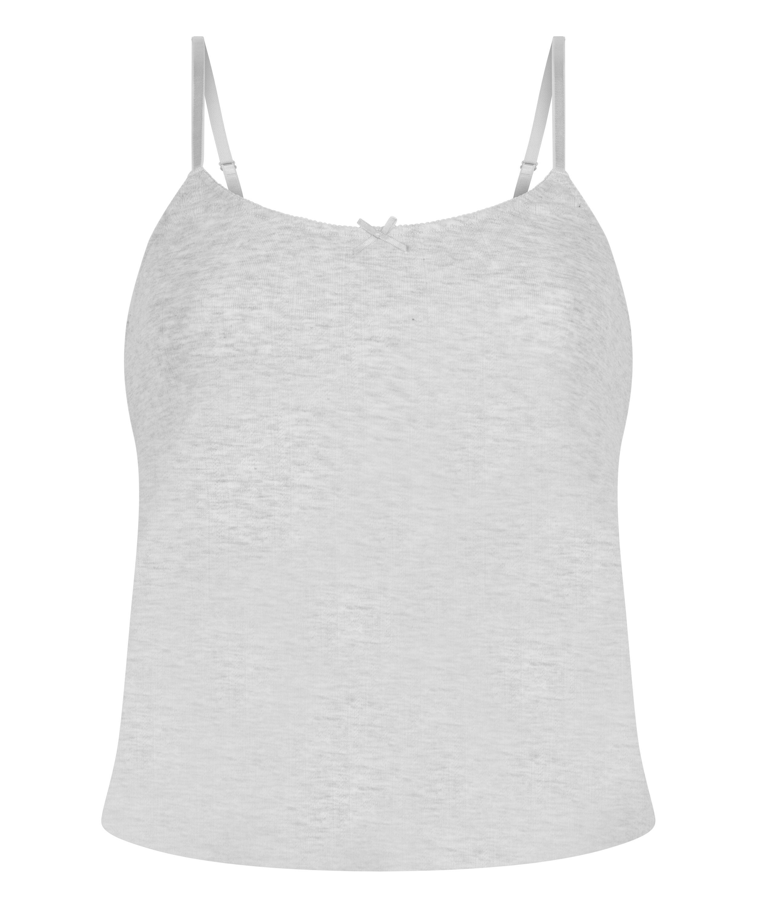 Top od piżamy Pointelle, Szary