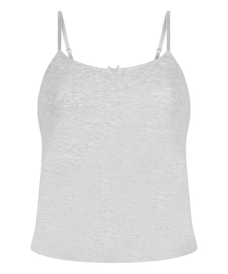 Top od piżamy Pointelle, Szary