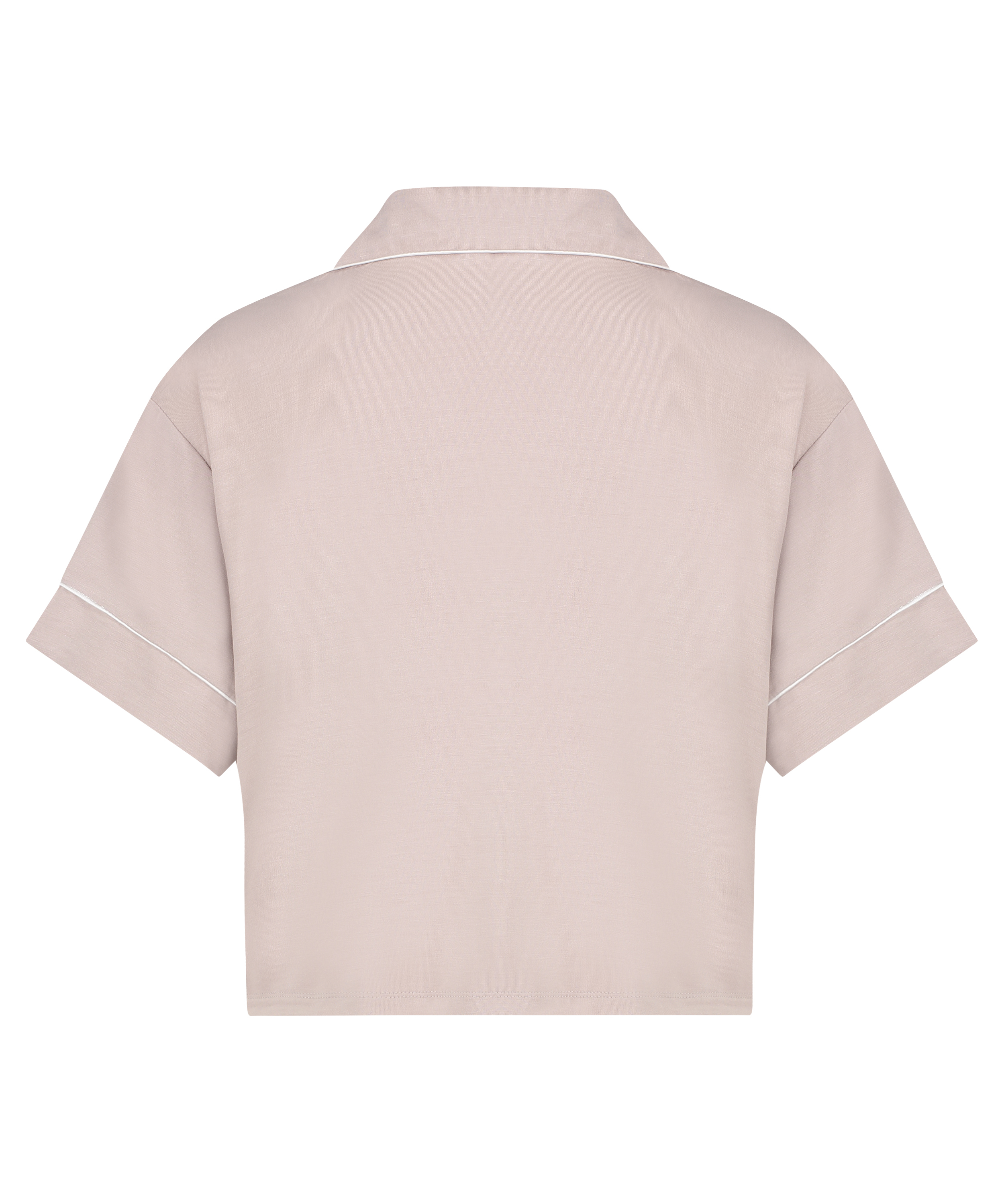 Narzutka Essential z dżerseju z krótkim rękawem, Beżowy, main