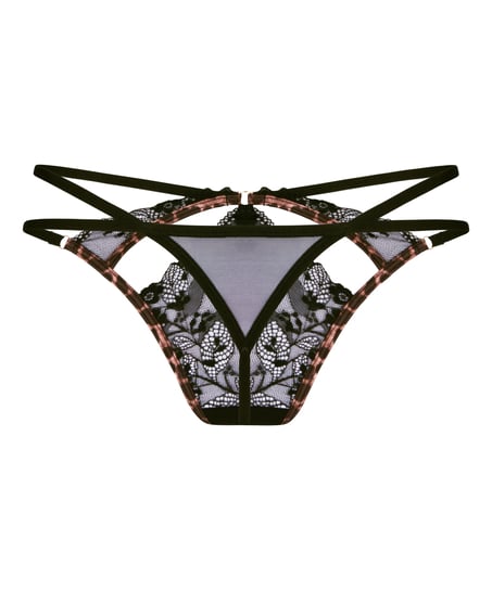 Stringi Highleg Tasha, Czarny