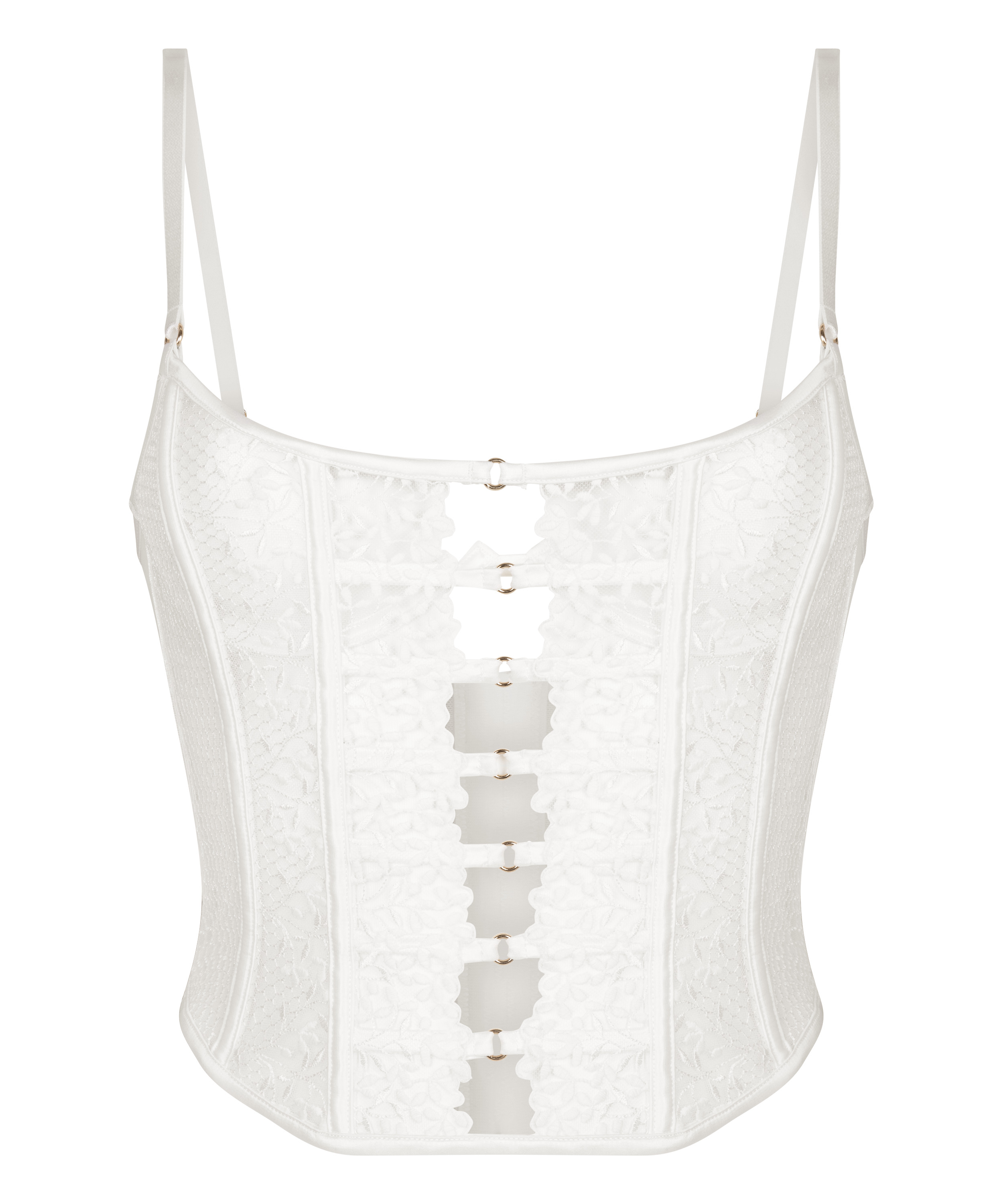 Biustonosz Bustier Kristina, Biały, main