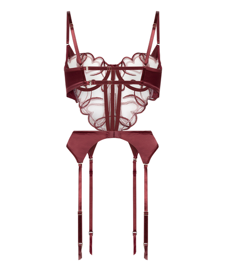Gorset Olivia, Czerwony