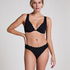 Majtki Bikini Rio Scallop, Czarny