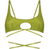 Biustonosz bralette Minnie, Zielony