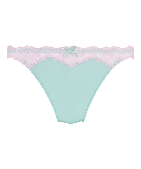 Stringi Lace & Shine, Niebieski