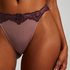 Stringi Lace & Shine, Fioletowy