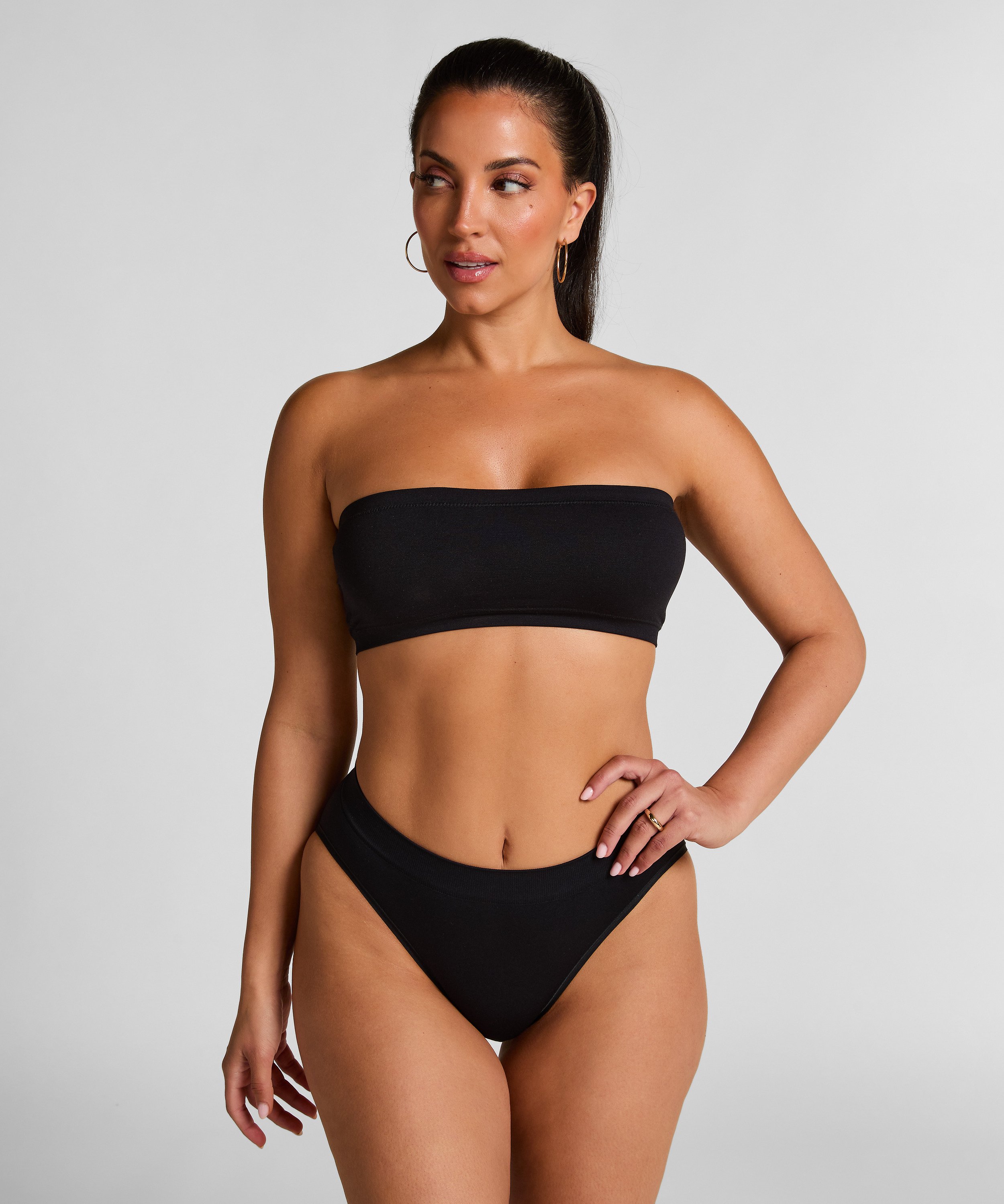 Wysokie majtki Dide, Czarny, main