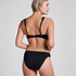 Majtki Bikini Rio Scallop, Czarny