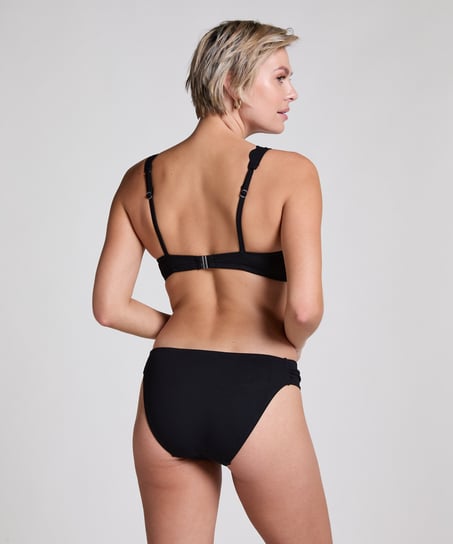 Majtki Bikini Rio Scallop, Czarny