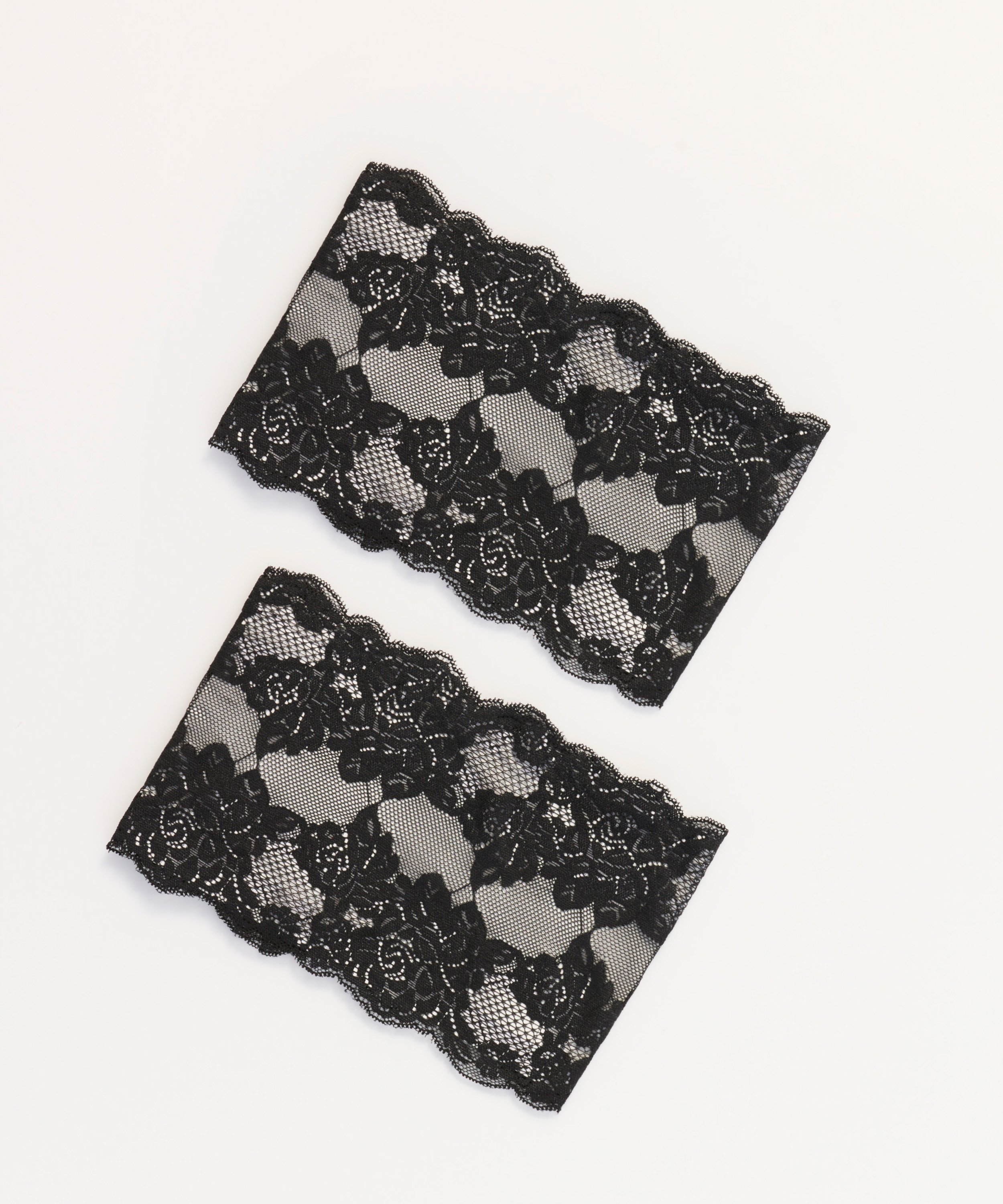 Koronkowe Opaski Anty‑Otarcia, Czarny, main