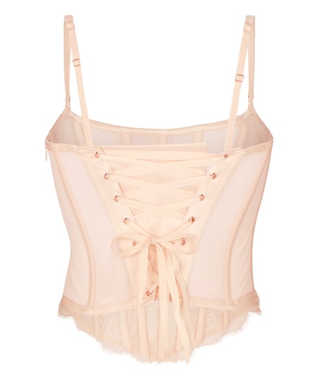 Bustier Sylvia, Beżowy