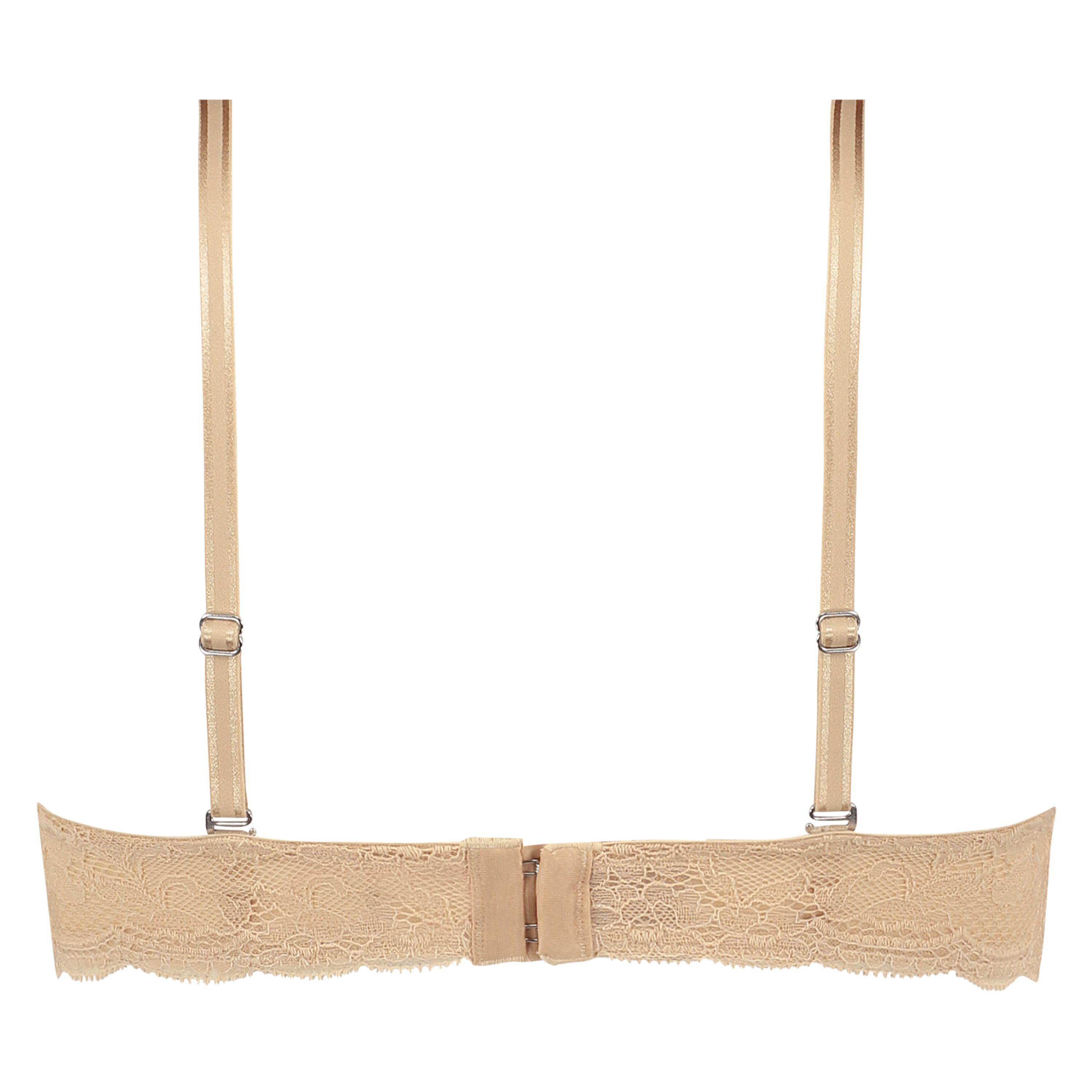 Angie Padded Strapless Underwired Bra, Beżowy, main