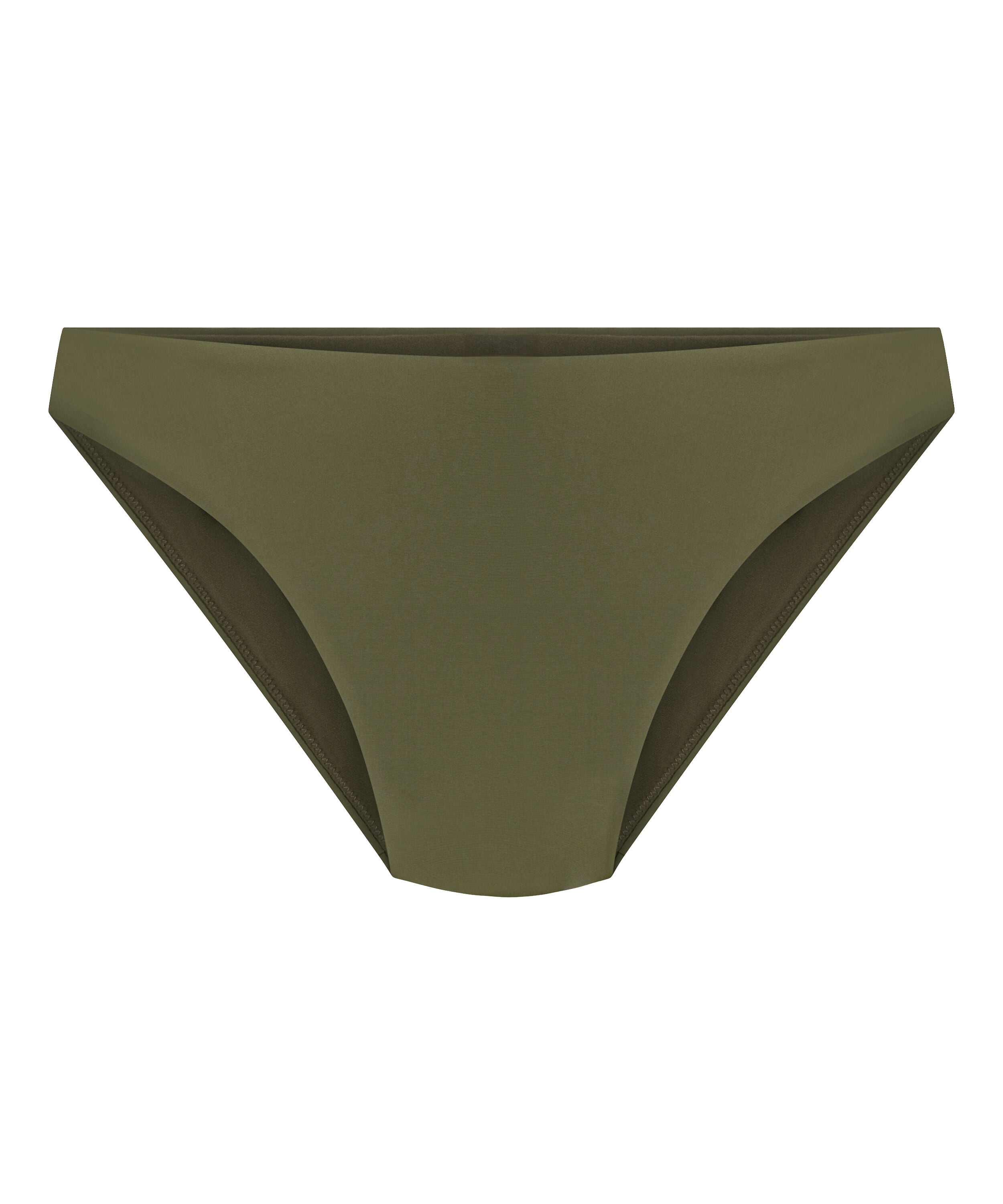 Majtki Bikini Wysoko Krojona Luna, Zielony