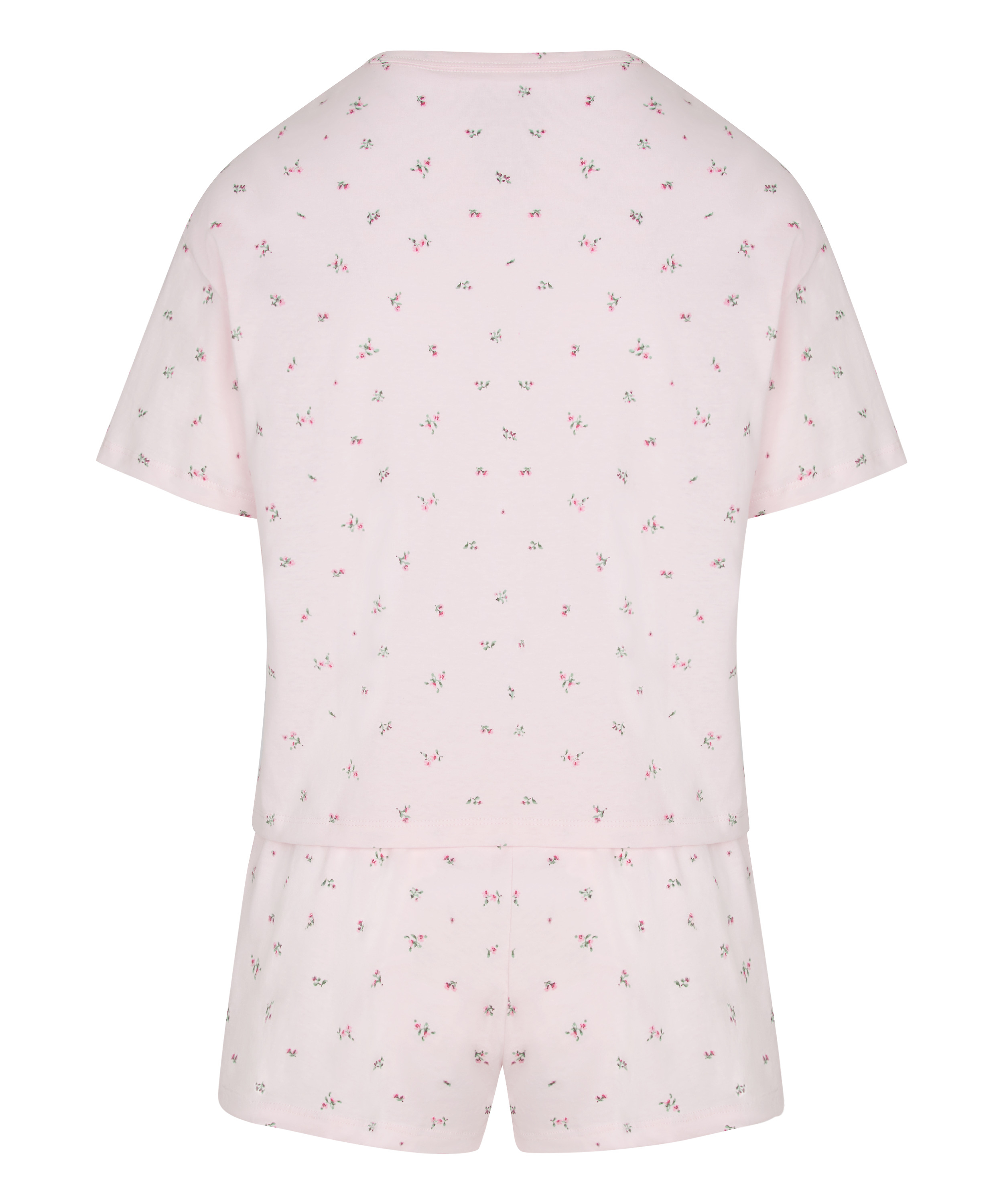 Zestaw piżamowy z bawełny, R&oacute;żowy, main