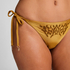 Figi od bikini Boho Cheeky, Żółty